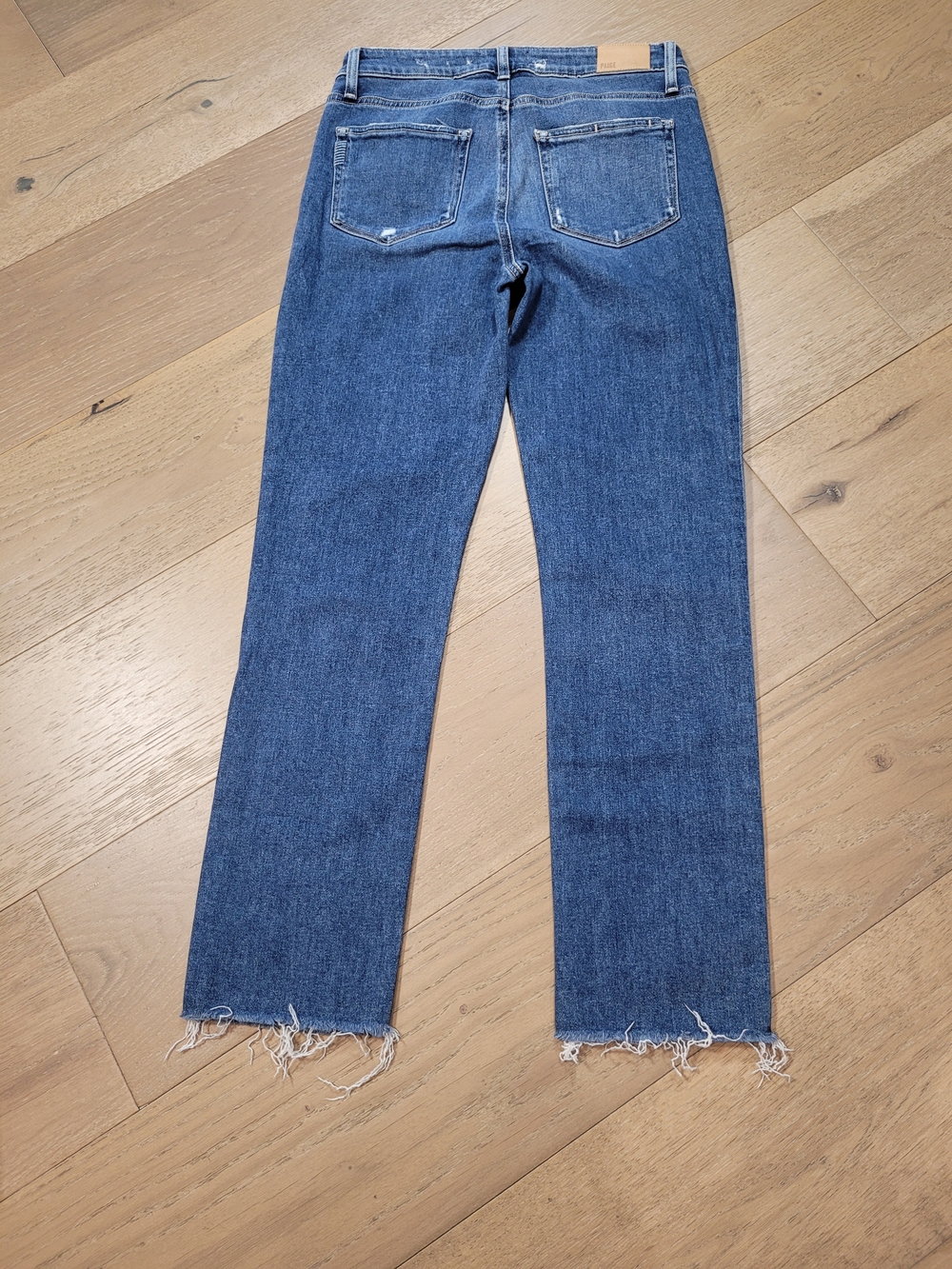 PAIGE Jeans Women's sz 28 Hoxton Slim Mid Rise Ankle Denim Jean - Picture 4 of 14